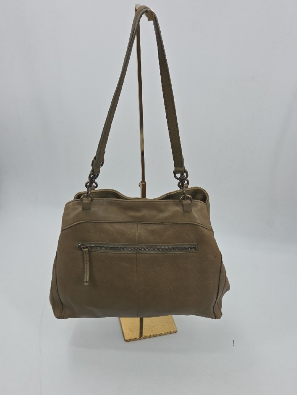 Olive Leather Shoulder Bag American Leather Co. - Picture 5 of 16